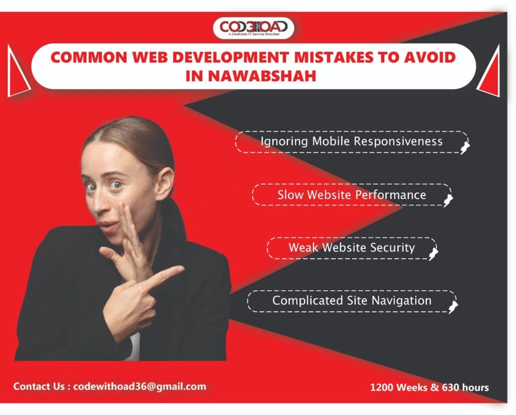 Best Web Development Tips for Businesses in Nawabshah (2025 Guide) 4 Common Web Development Mistakes to Avoid in Nawabshah